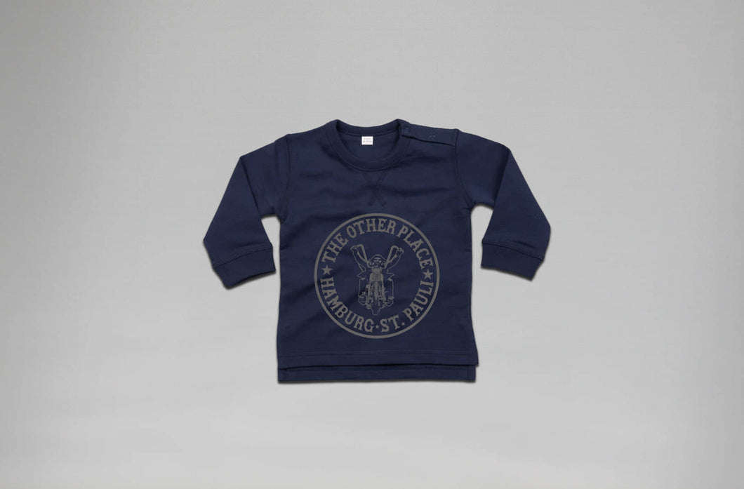 The Other Place Biker - Baby Sweatshirt - blau