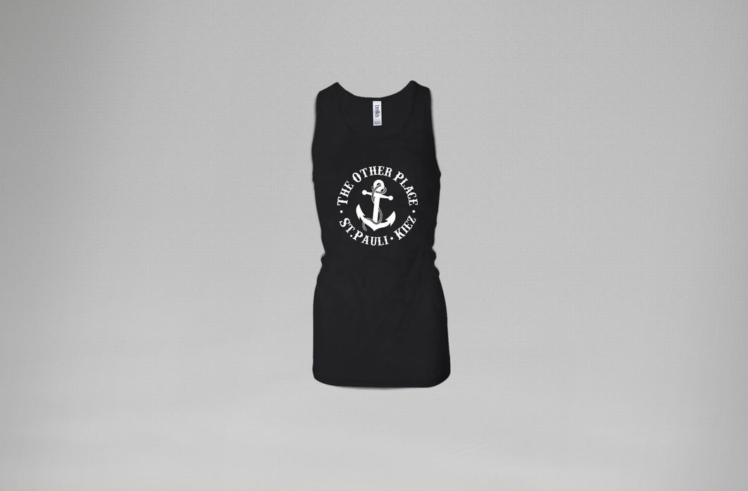 The Other Place Anker - Frauen Tank Top - schwarz